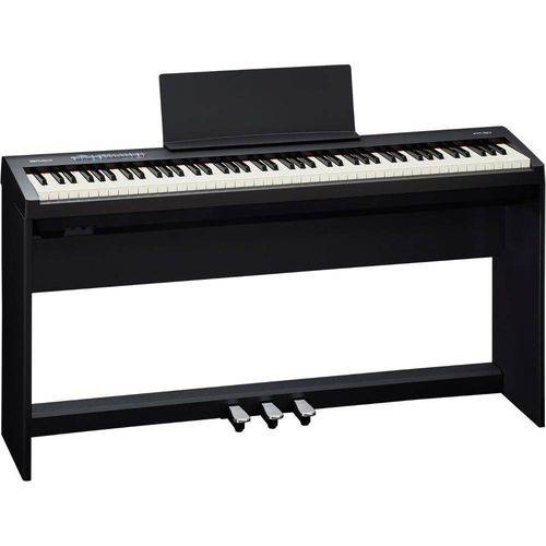 Piano Roland Fp30bk + Kpd70bk + Ksc70bk Completo