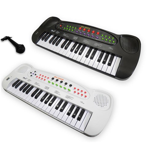 Piano Teclado Infantil Microfone Cantar Brinquedo Musical Educativo Crianca (Dmt5386)