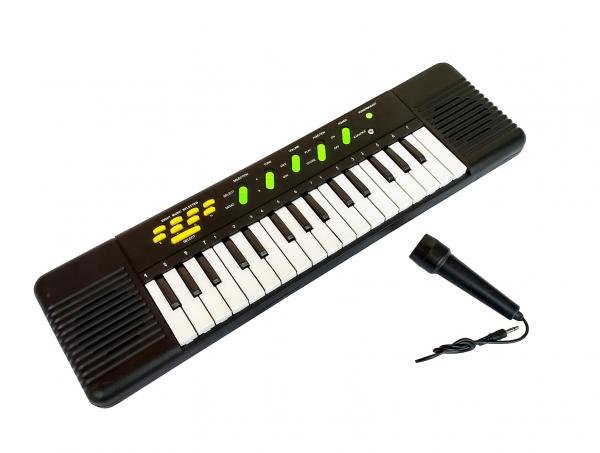 Piano Teclado Infantil Sons Eletrônico 32 Teclas 12 Musicas - Keyboard Eletronic