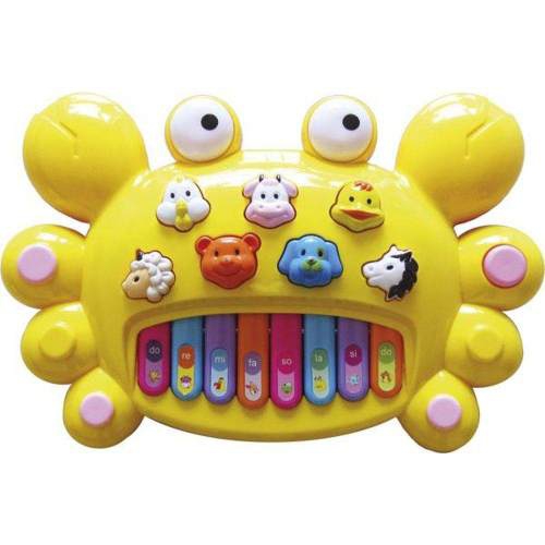 Piano Teclado Musical Siri Infantil Sons Eletronicos - Dm Toys