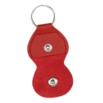 Picareta Da Guitarra Caso Titular PU Leather Keychain Plectrum Key Fob Case Bag Red