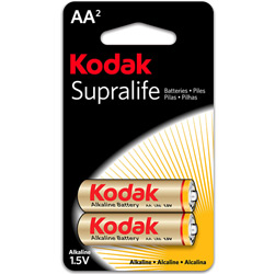 Pilha Alcalina AA C/2 Unidades - Kodak