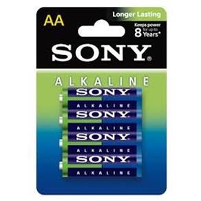 Pilha Alcalina Aa Sony com 4 Am3L-B4D 24285