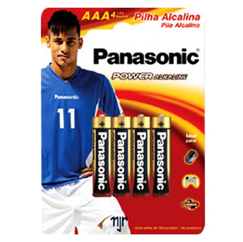 Pilha Alcalina AAA 4 Unidade(s) Panasonic