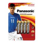 Pilha Alcalina Aaa com 4 Unidades - Panasonic