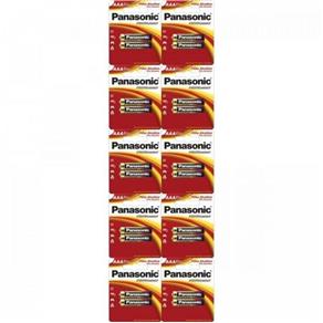 Pilha Alcalina AAA LR03-2BT Panasonic Caixa C/20 Pilhas (cartela C/2)