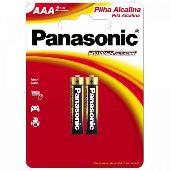 Pilha Alcalina AAA LR03XAB/2B1 (Caixa C/ 192 Pilhas)(Cartela C/ 2 Pilhas) PANASONIC - CXM / 192