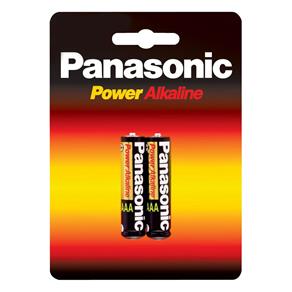 Pilha Alcalina Palito AAA Power Cartela com 02 Unidades Panasonic