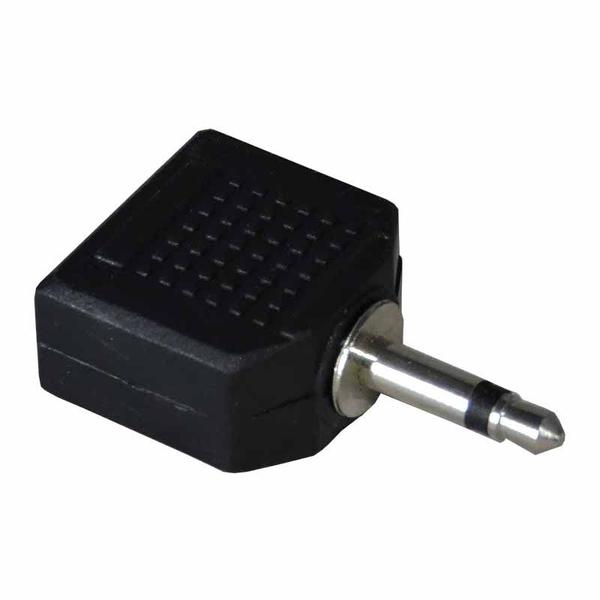 Plug Adaptador P2 Mono para 2 P2 Mono - Pacote com 10 Peças - Importado