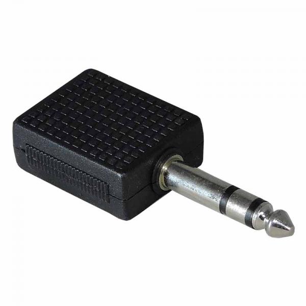 Plug Adaptador P10 Mono para 2 P 2 Mono - Pacote com 10 Peças - Importado