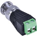 Plug Conector Bnc Com Borne Macho - Sv30