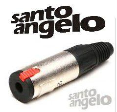 Plug P10 Stereo Femea Santo Angelo