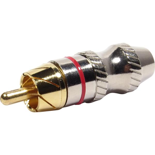 Plug RCA Metal com Anel Vermelho PGRC0025 STORM - PCT / 10