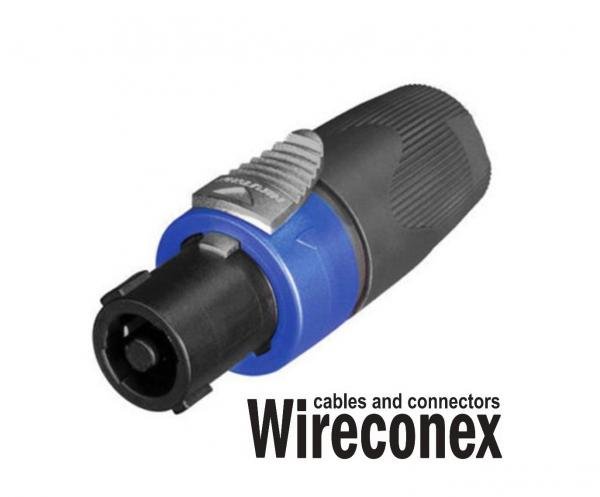 Plug Speakon Macho Wireconex 4p Wc 605 4p