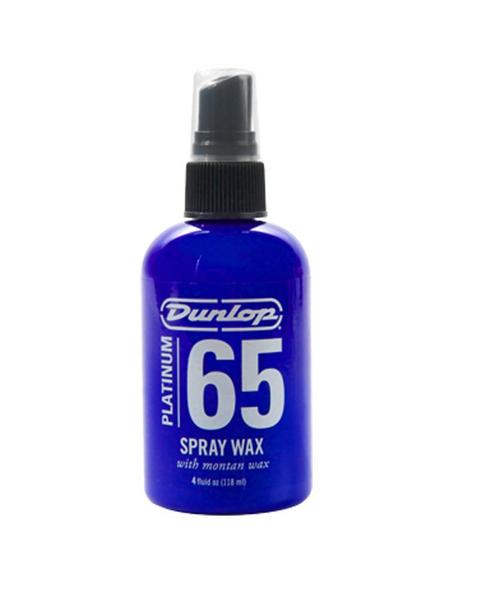 Polidor Spray de Cera Platinum 65 para Guitarra e Baixo Dunlop P65WX4