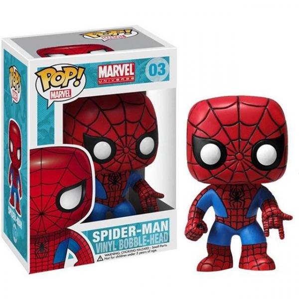 Pop Spider-Man (Homem-Aranha): Marvel Universe 03 - Funko