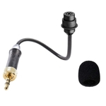 Por UM2 Omin Mini-direcional de 3,5 mm de áudio de microfone flexível do tipo de bloqueio