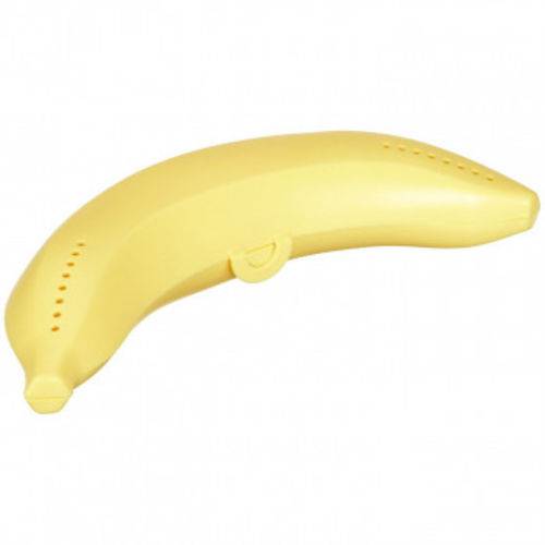 Porta Banana em Plastico Amarelo Fackelmann