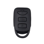 3 portátil dobrável botão substituíveis sem chave chave de controle remoto do carro