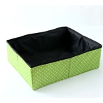 Portátil Folding Bedpan WC para limpeza Outdoor Cat Pet Supplies