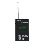 Portable Walkie Talkie Frequency/Subaudio Decoder Frequency Meter Counter Black