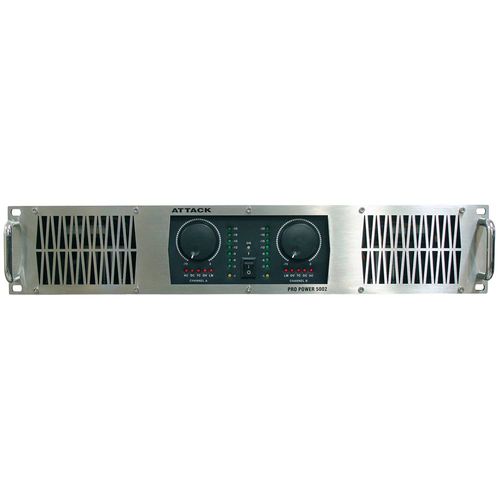 Pp 5002 - Amplificador Estéreo 5000w em 2ohms Pp5002 - Attack