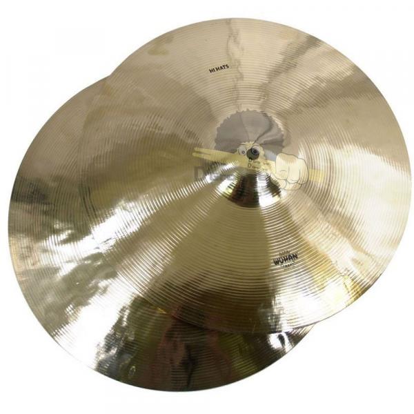 Prato para Bateria Wuhan Cymbals Hi Hat (chimbal) 14" - Universal Percussion