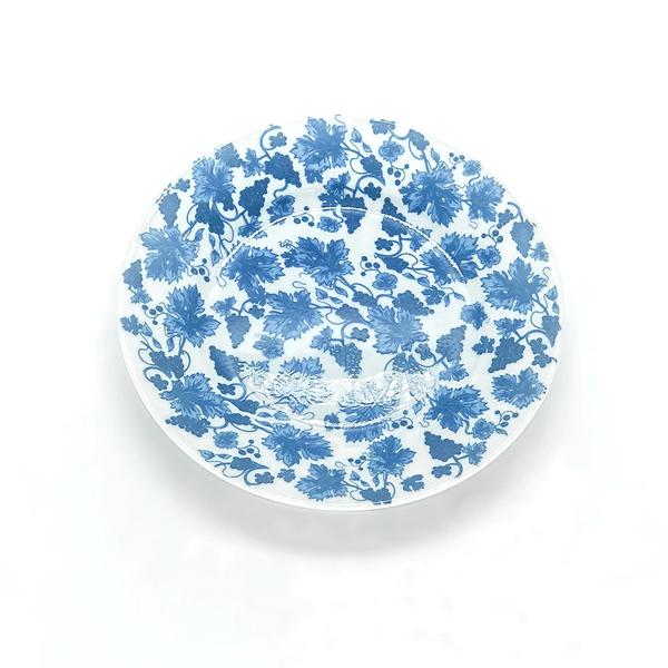 Prato para Pão Royal Limoges Recamier Vignes Blue 16 cm - Cada