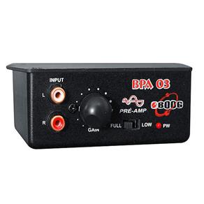 Pre Amplificador Estereo para Sinal de Audio Boog BPA03