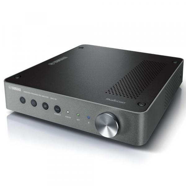 Pré-Amplificador Stereo Musiccast Yamaha Wxc-50 Wi-Fi Dlna Bluetooth Airplay Usb Dark Silver