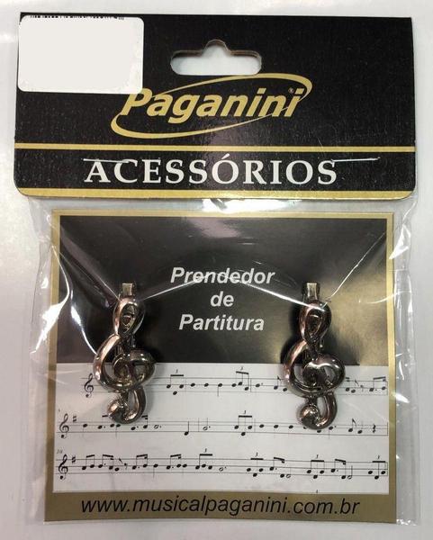 Prendedor de Partitura Paganini Clipets Clave CR PTT-075