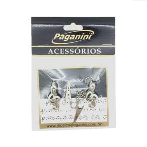 Prendedor Partitura Clipets Prata PPT-075 - Paganini