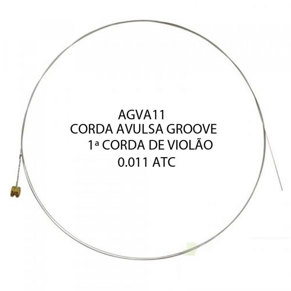 Primeira Corda Avulsa Groove e (M)) AGVA 0.0011 - EC0018 - Groove Strings