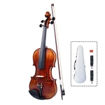Pro 4/4 Em Tamanho Violino Violino Artesanal Violino Com Caixa De Violino De Fibra De Carbono