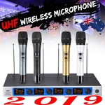Pro 4 Channel 4 - Microfone de mão sem fio UHF - sistema de microfone sem fio