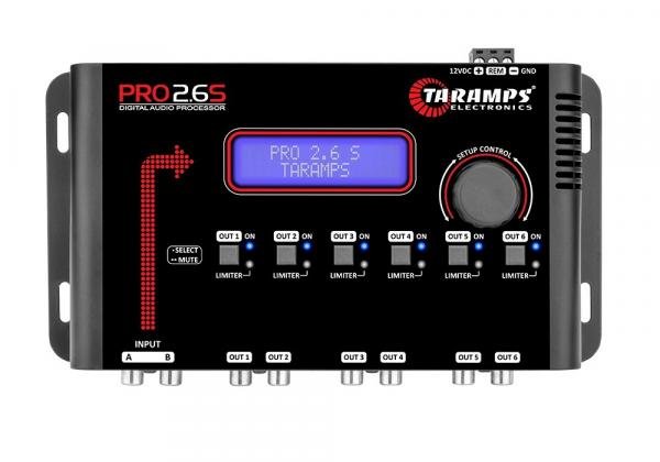 Processador Áudio Taramps Pro 2.6s 06 Saídas Digital