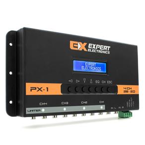 Processador de Audio Banda Expert Electronics PX-1 Limiter 4 Vias, Equalizador 28 Bandas