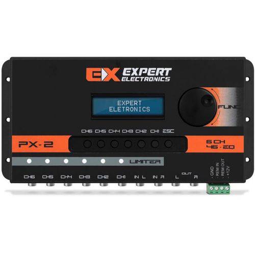 Processador de Áudio Banda Expert Electronics Px2 6 Vias