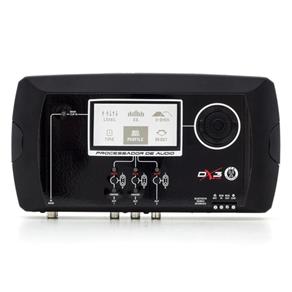 Processador de Audio Digital JFA DX3 Evo - 3 Vias Crossover Dinâmico e Equalizador Múltiplas Bandas