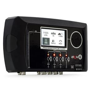 Processador de Audio Digital JFA DX4 Evo - 4 Vias Crossover Dinâmico e Equalizador Múltiplas Bandas