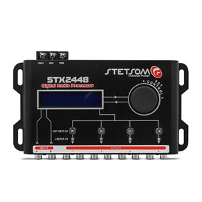 Processador de Áudio STX2448 2 Entradas e 4 Saídas - Stetsom