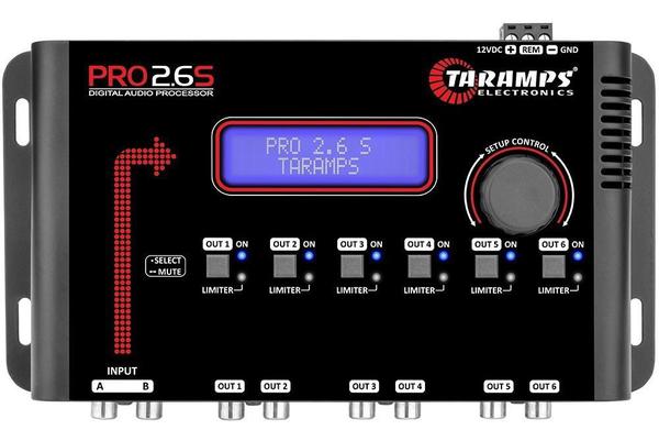 Processador de Áudio Taramps Pro 2.6S