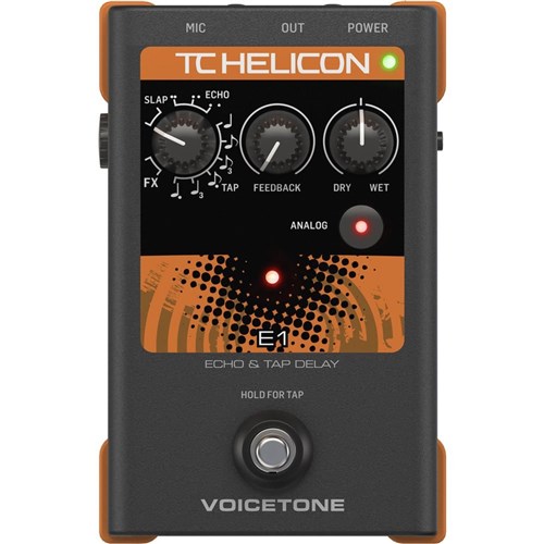 Processador de Voz - Voicetone E1- Tc Helicon