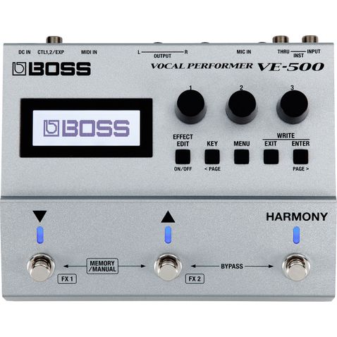 Processador Vocal Boss Ve 500