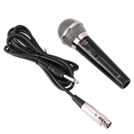 Professional Handheld Wired microfone dinâmico Clear Voice para o desempenho Karaoke Vocal Música