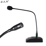 HAO Profissional condensador Wired Gooseneck microfone de mesa de alta sensibilidade Capacitor Mic Speaker accessories