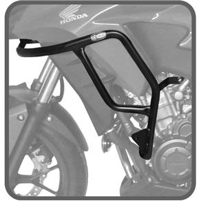 Protetor de Motor e Carenagem Aço Carbono Preto Honda CB500X - Scam
