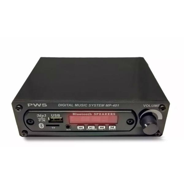 Pws - Amplificador Digital Music Sytem Mp401a