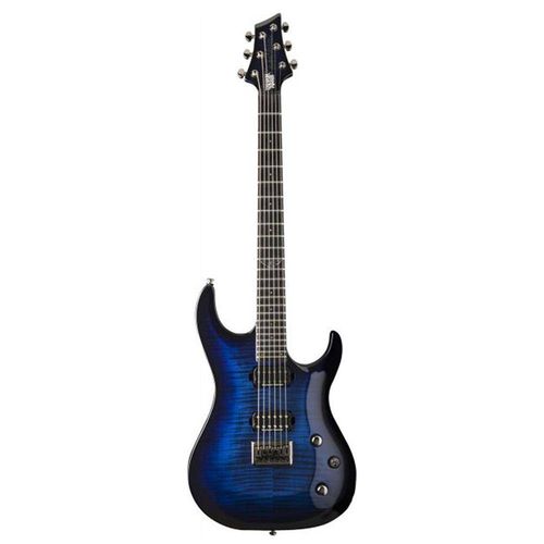 Pxmtr20 - Guitarra Pxm Double Cutaway Flame Trans Blue - Washburn