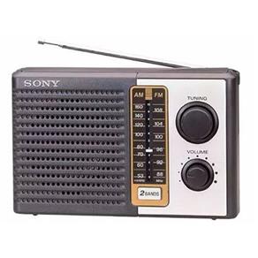 Rádio Analógico Sony Icf-F10 Am/Fm 2 Bandas